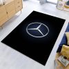 Mercedes-Benz Blue Black Teppich