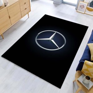 Mercedes-Benz Blue Black Teppich