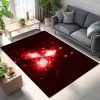 Mitsubishi Red Neon Lights Teppich
