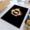 Opel Car Logo Fire Teppich