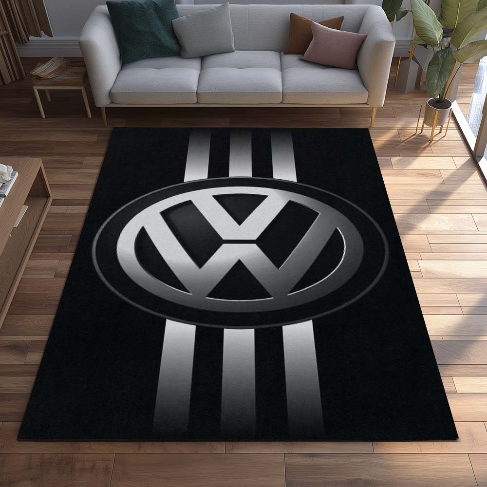 Volkswagen Logo Dark Style Teppich – Bild 2