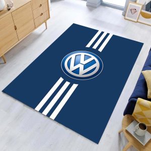 Volkswagen VW Logo Blue Style Teppich