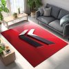 Yanmar Red Background Teppich
