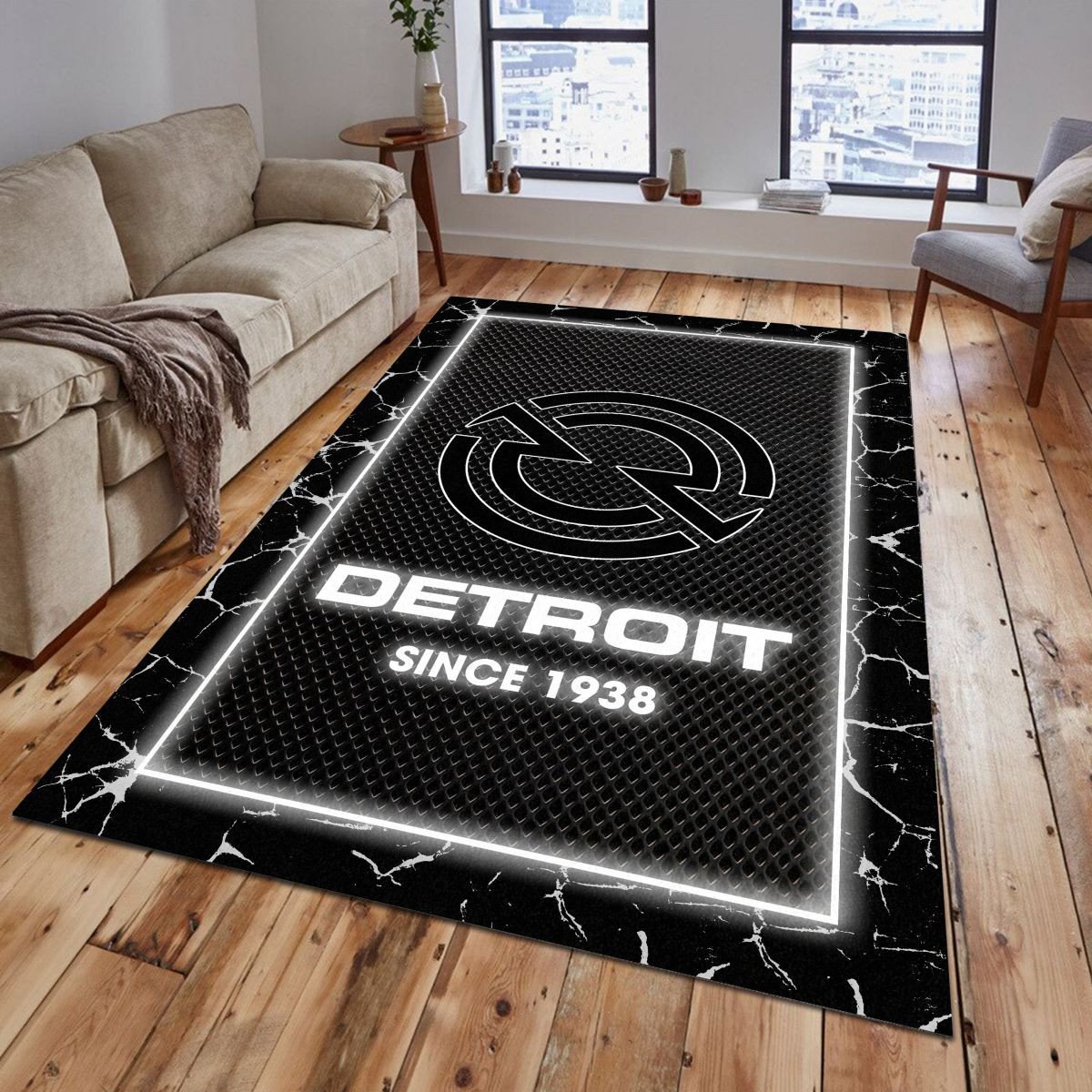 Detroit Diesel Teppich