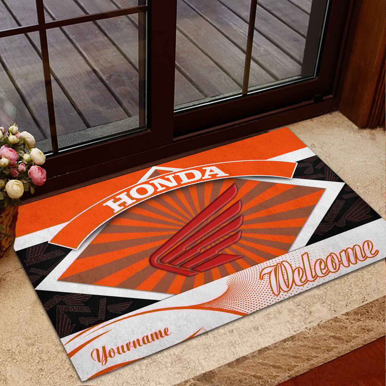 Honda Motorcycle 06 Teppich