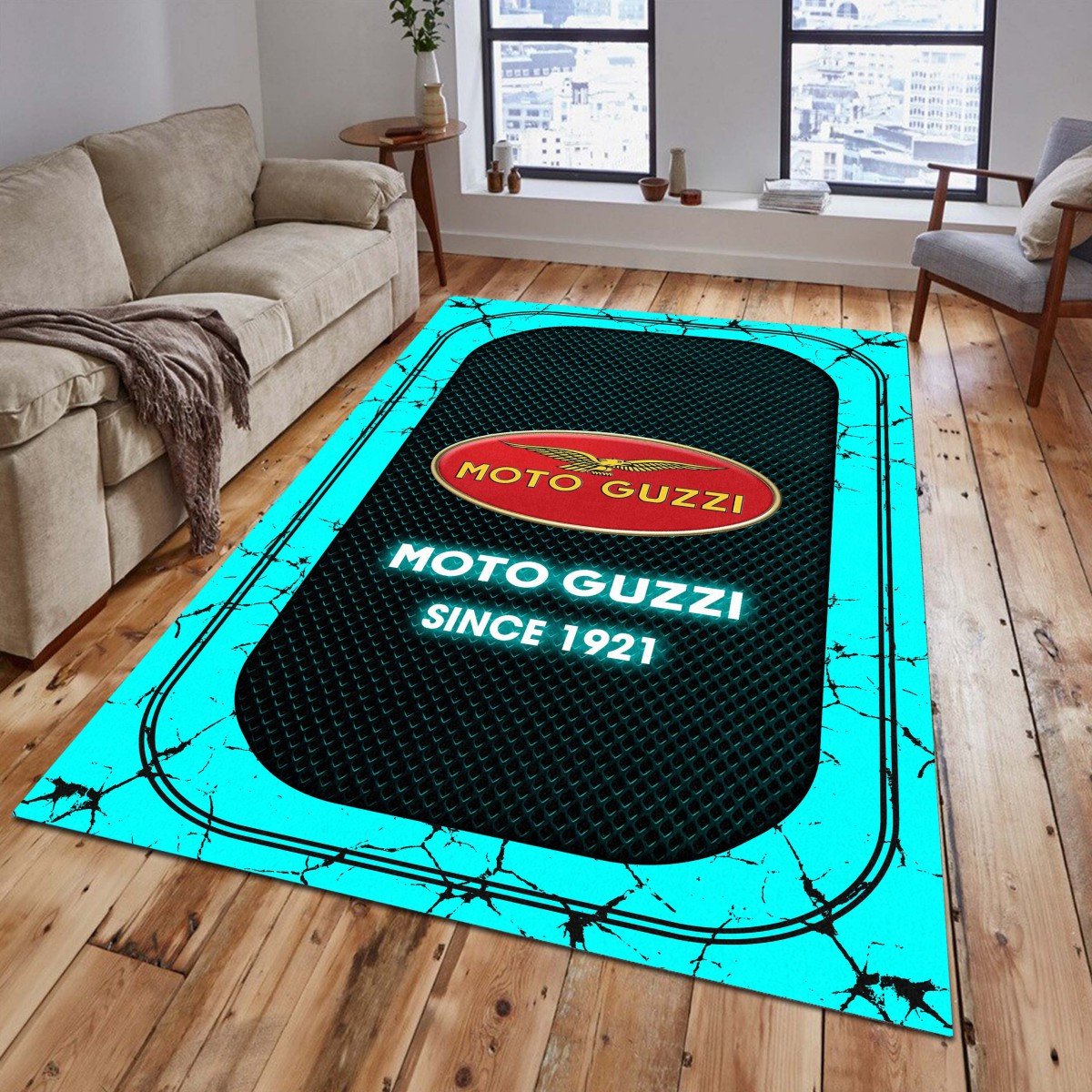Moto Guzzi Teppich 4