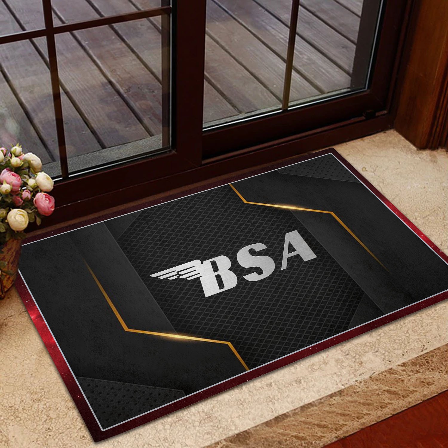 BSA Motorcycles Teppich