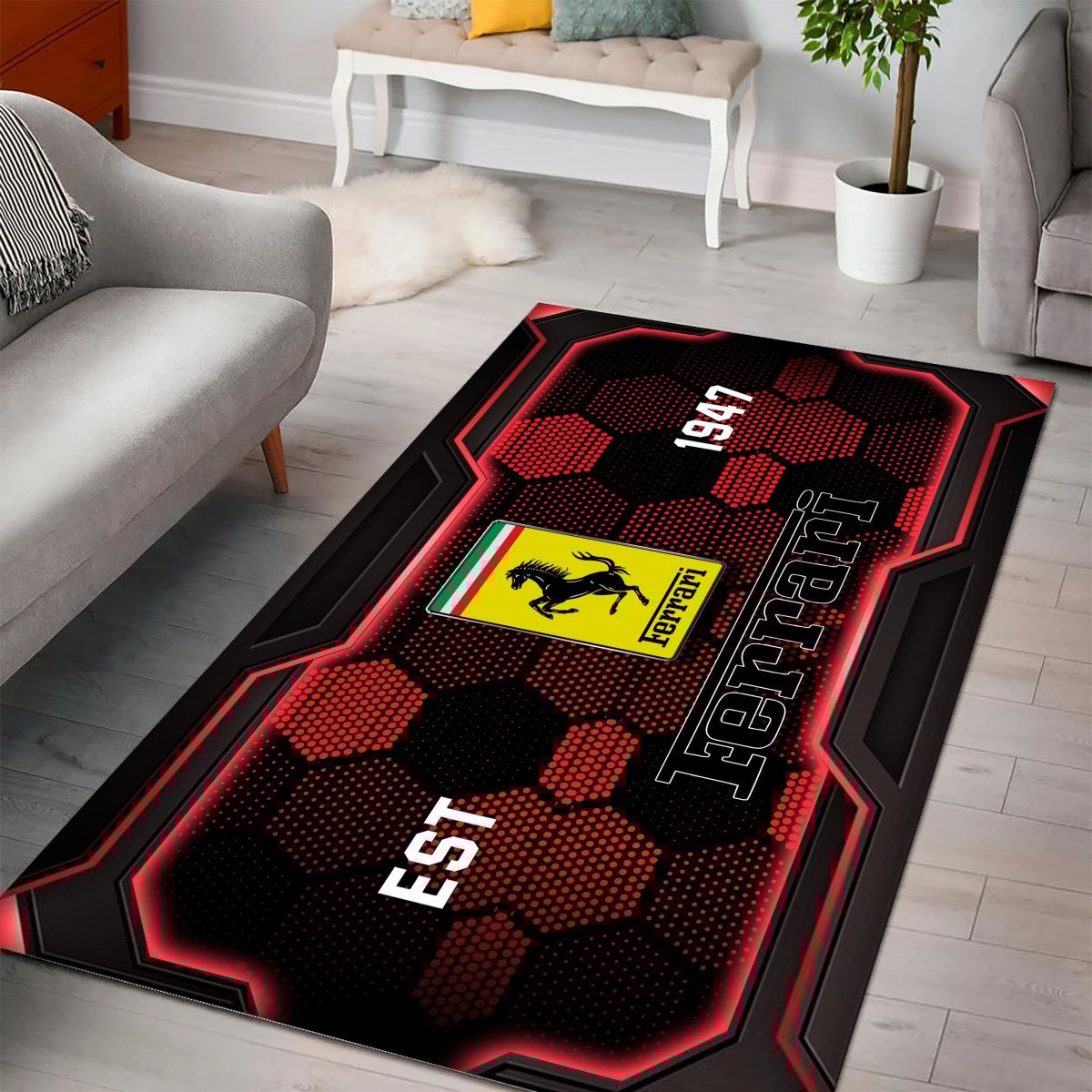 Ferrari Teppich – Bild 2