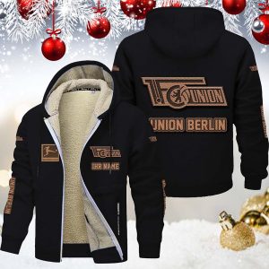 1. FC Union Berlin Gefütterte Kapuzenjacke – Für Herbst & Winter
