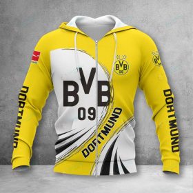 Borussia Dortmund Zip Hoodie