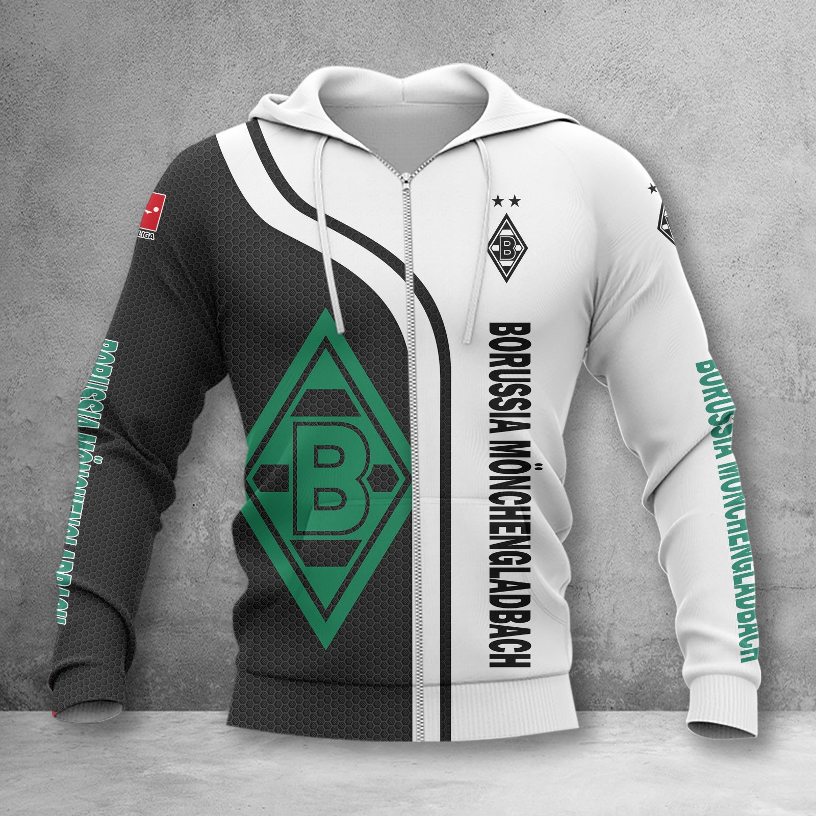 Borussia Mönchengladbach Zip Hoodie
