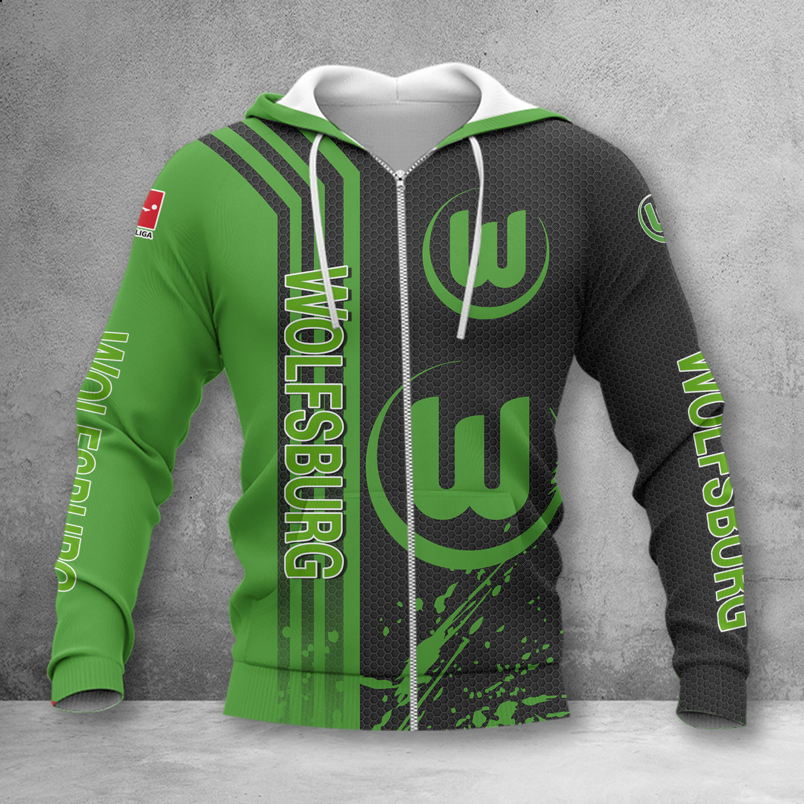 VfL Wolfsburg Zip Hoodie