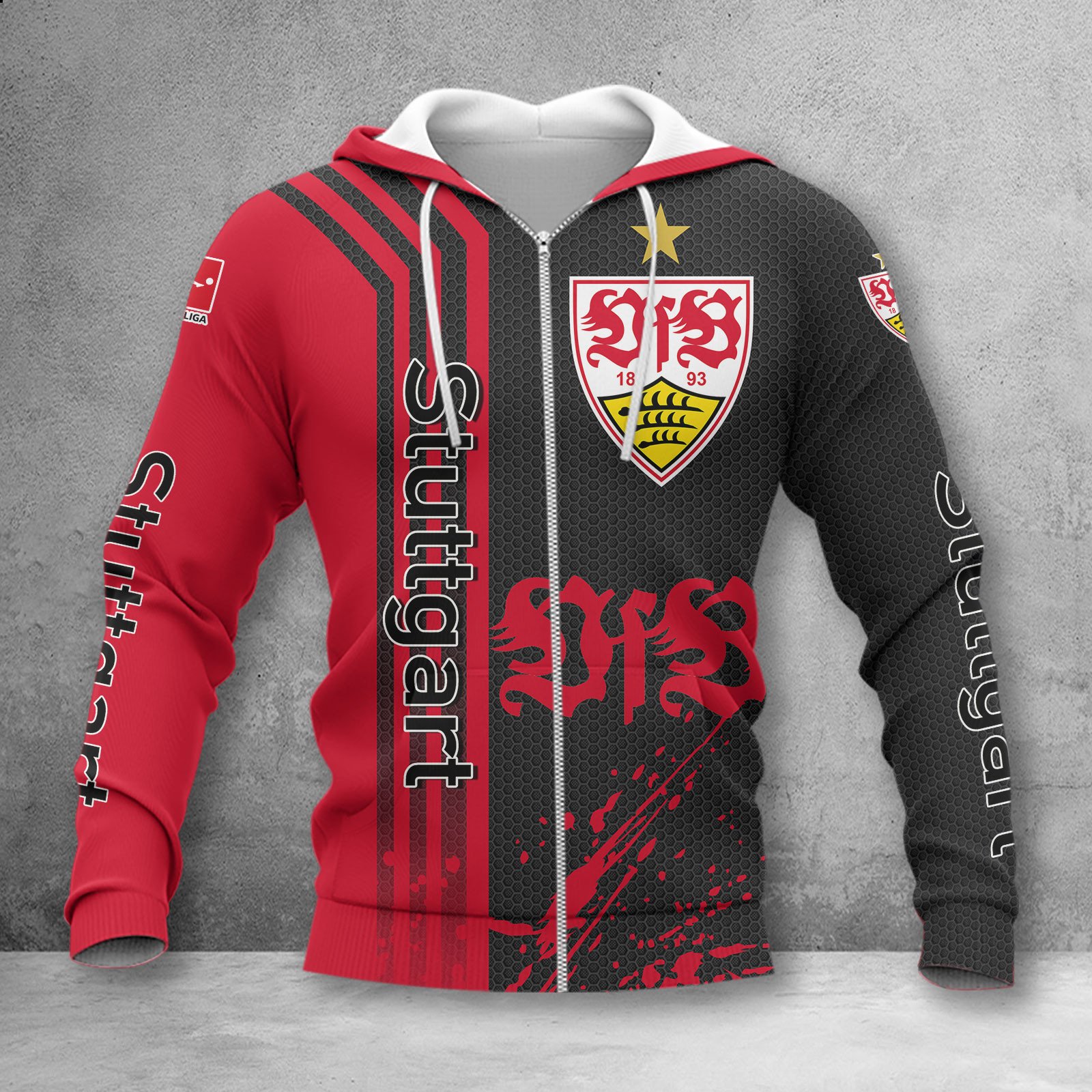 VfB Stuttgart Zip Hoodie