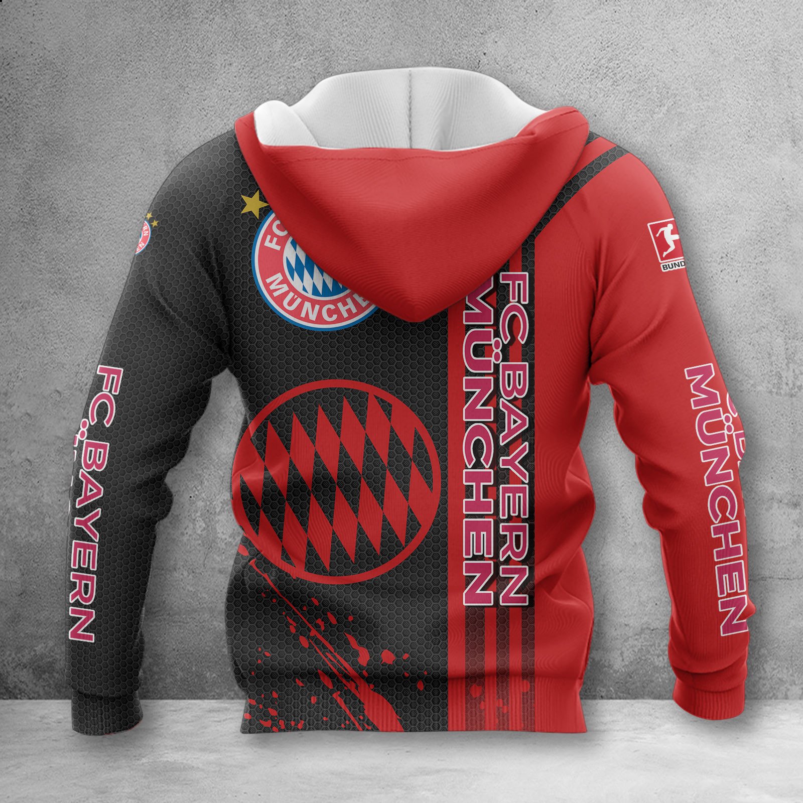 FC Bayern München Zip Hoodie – Bild 2