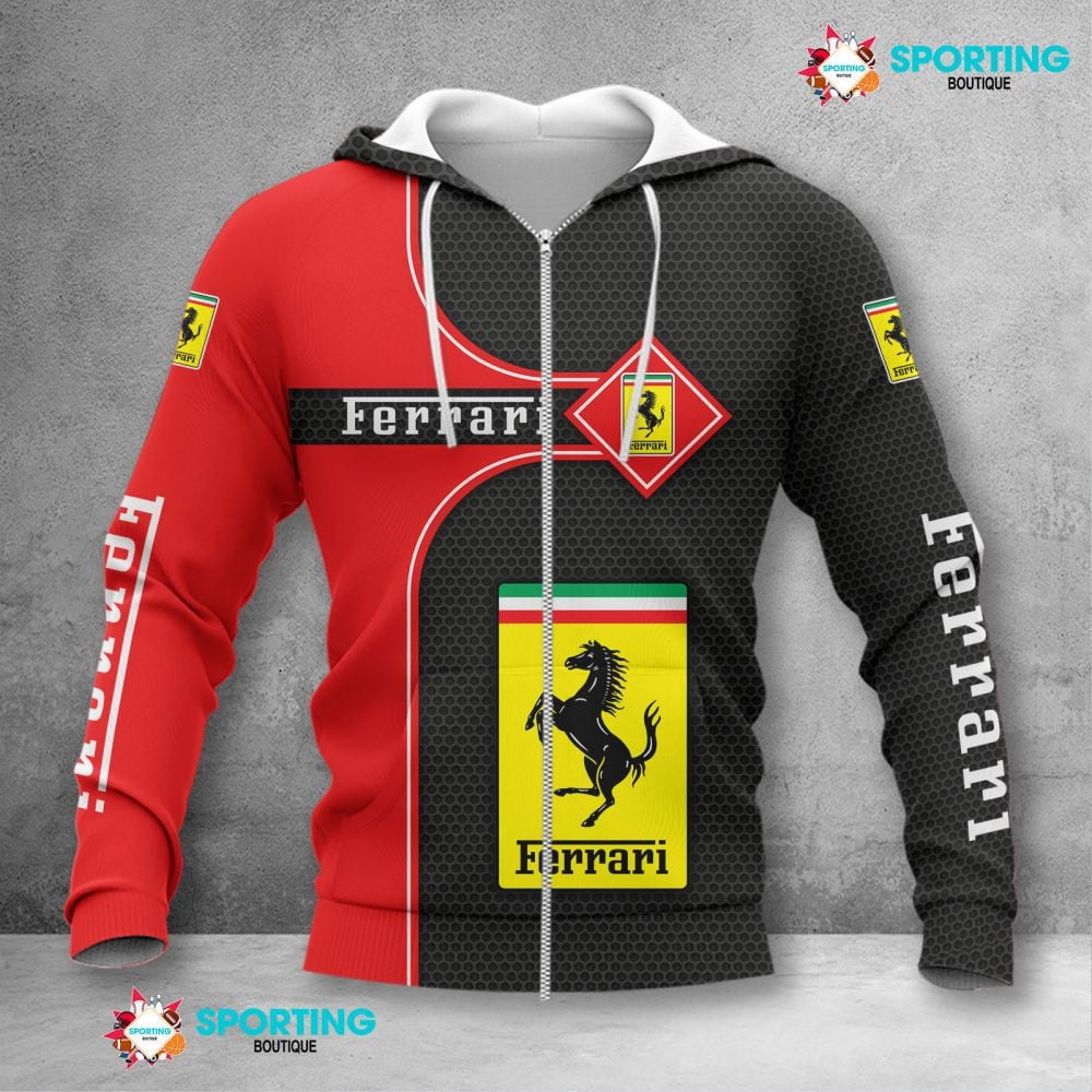 Ferrari Zip Hoodie