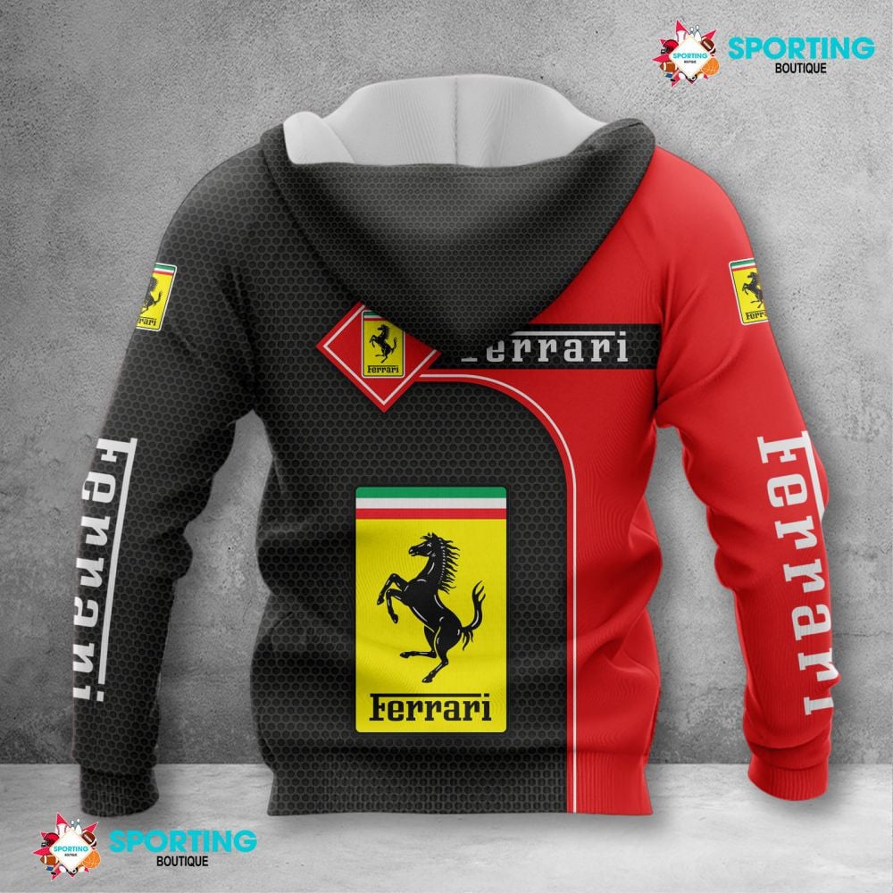 Ferrari Zip Hoodie – Bild 2