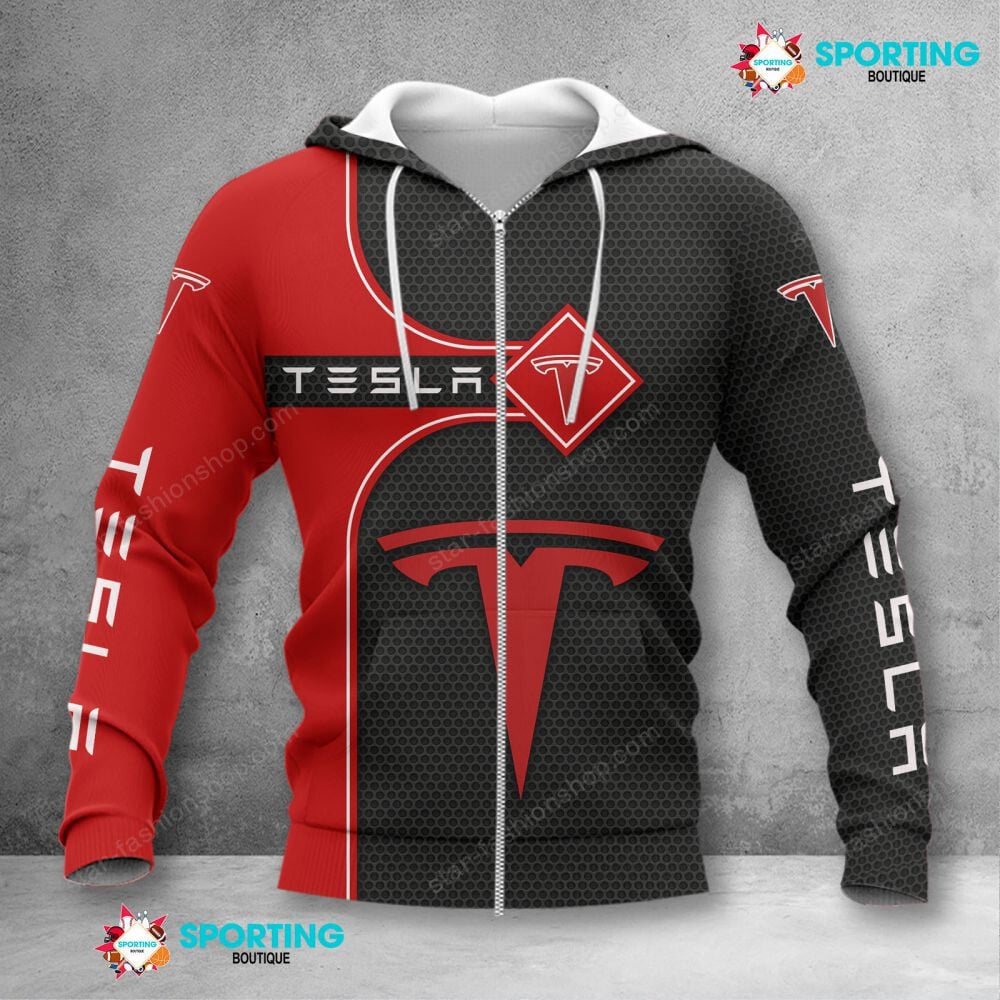 Tesla Zip Hoodie