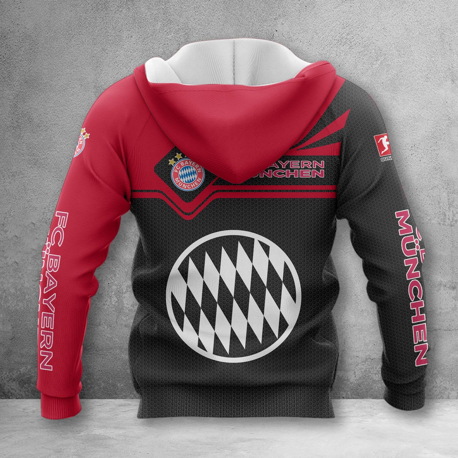 FC Bayern München Zip Hoodie – Bild 2