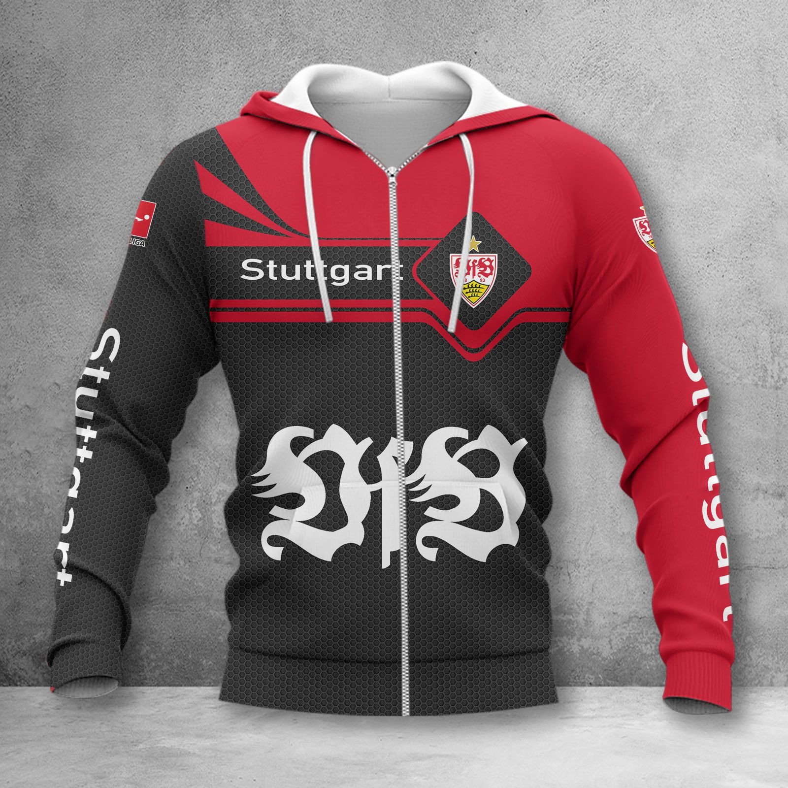 VfB Stuttgart Zip Hoodie
