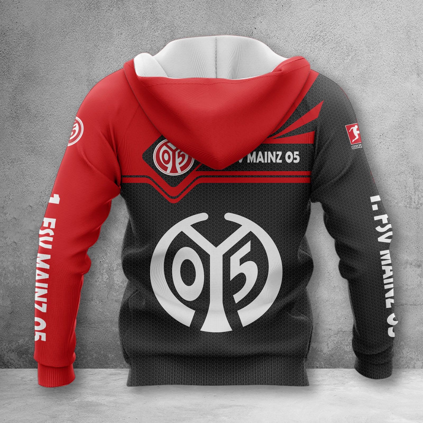1. FSV Mainz 05 Zip Hoodie – Bild 2