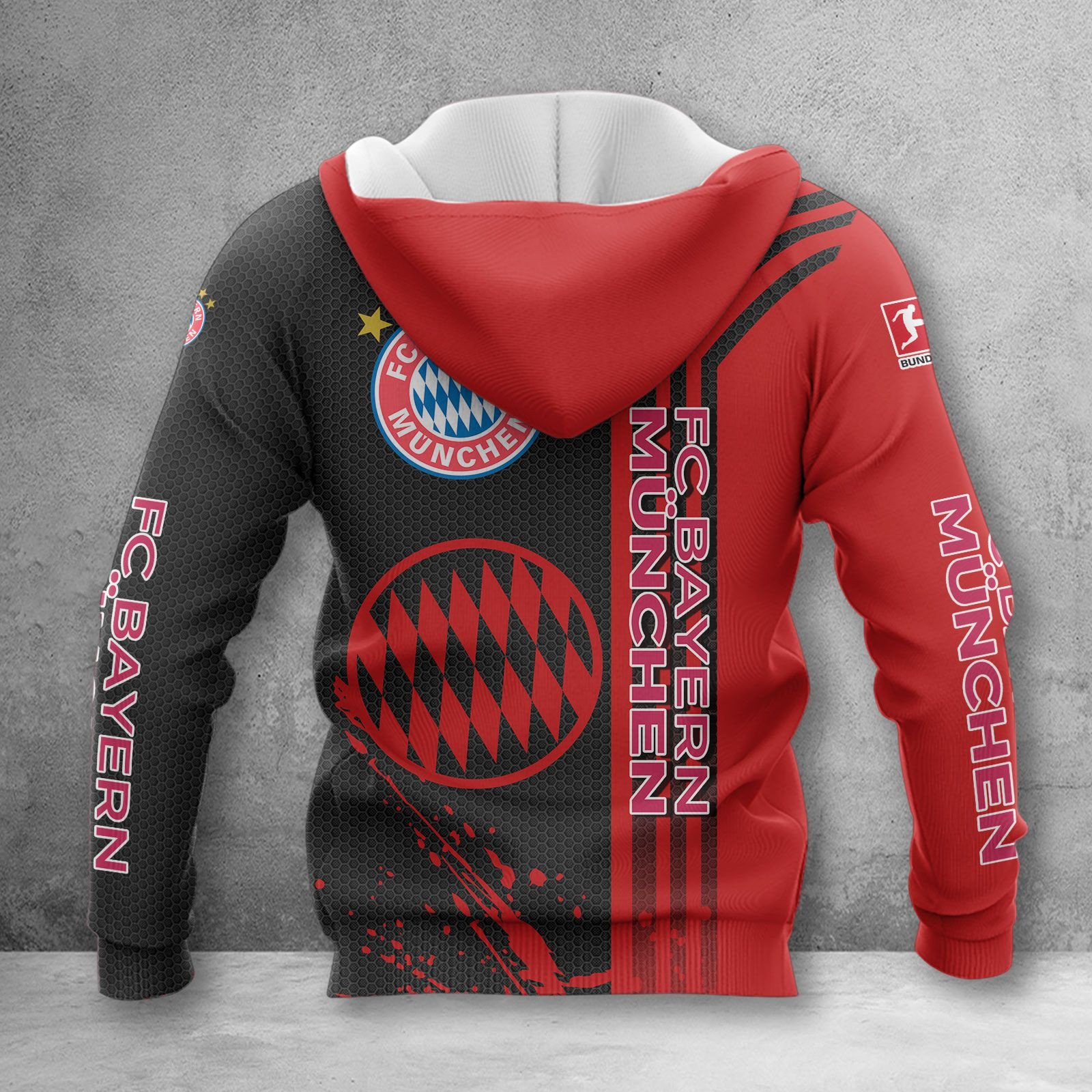 FC Bayern München Zip Hoodie – Bild 2