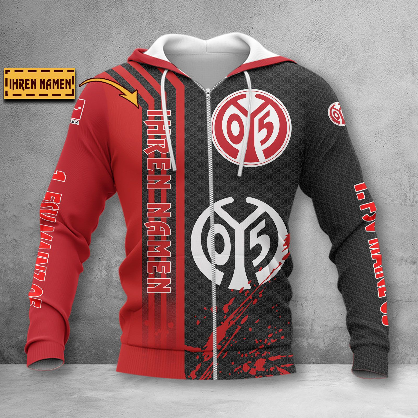 1. FSV Mainz 05 Zip Hoodie