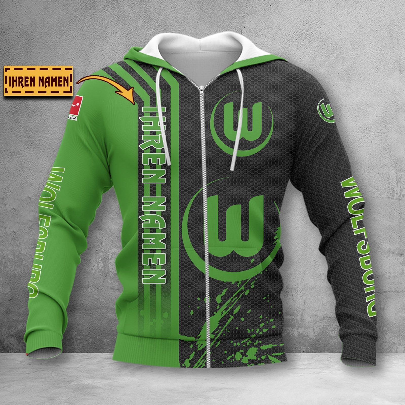 VfL Wolfsburg Zip Hoodie