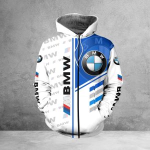 BMW M Car Zip Hoodie