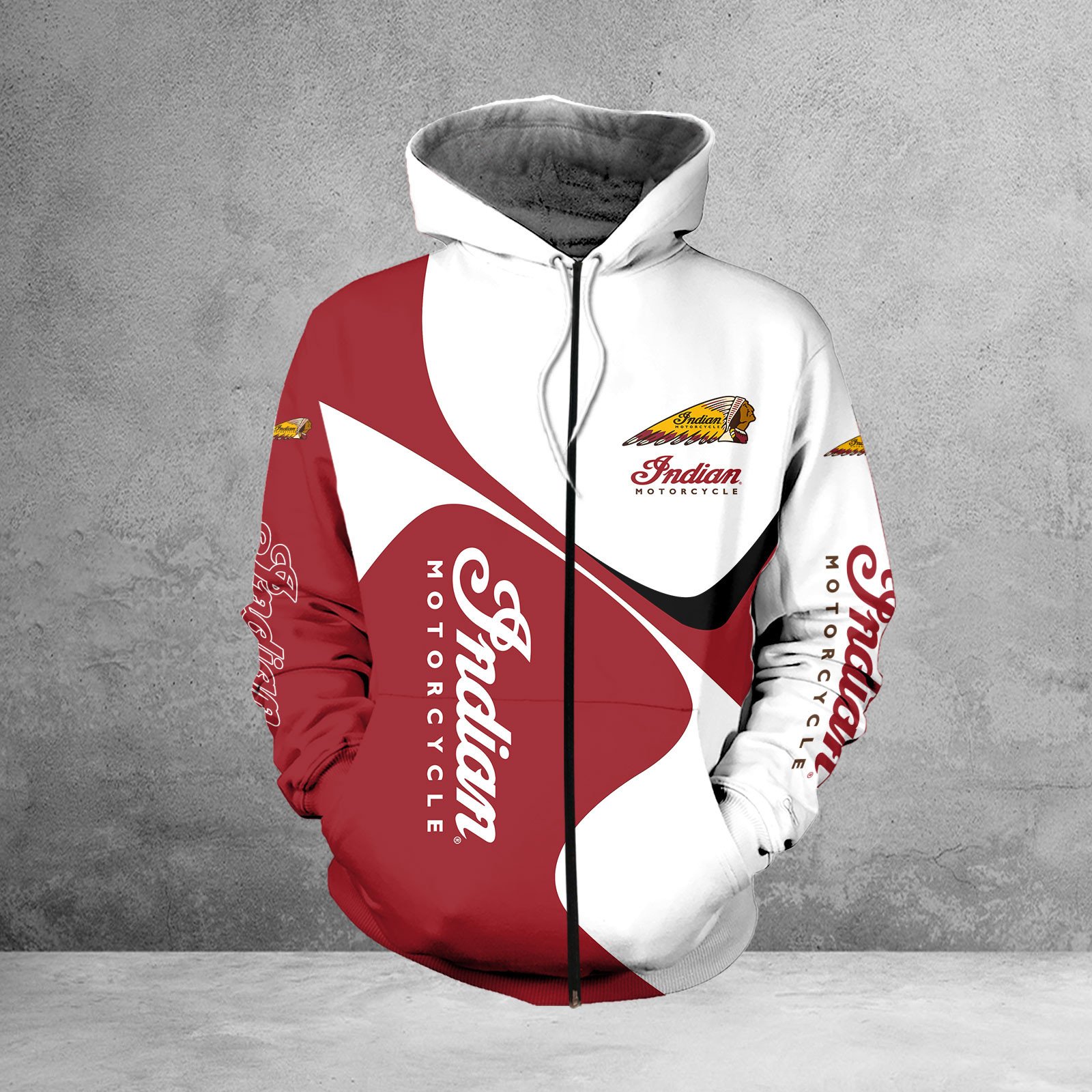 Indian Motorcycle Zip Hoodie