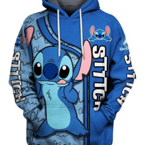Stitch Hoodie - Lilo & Stitch Disney 106