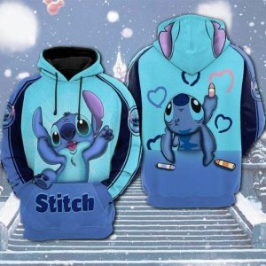 Stitch Hoodie - Lilo & Stitch Disney 137