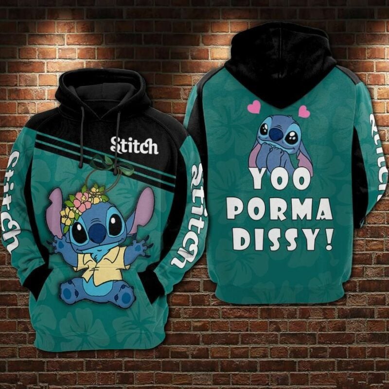 Stitch Hoodie - Lilo & Stitch Disney 243
