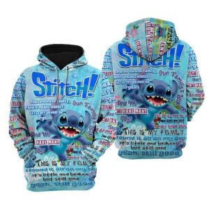 Stitch Hoodie - Lilo & Stitch Disney 150