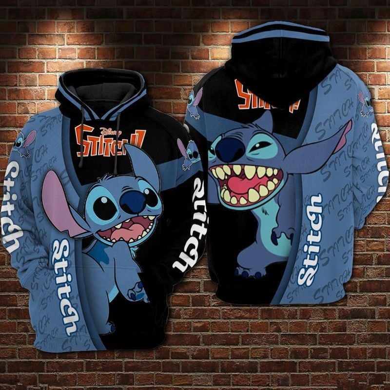 Stitch Hoodie - Lilo & Stitch Disney 53
