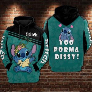 Stitch Hoodie - Lilo & Stitch Disney 255