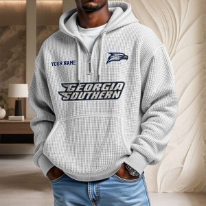Georgia Southern Eagles Waffelstrick-Hoodie