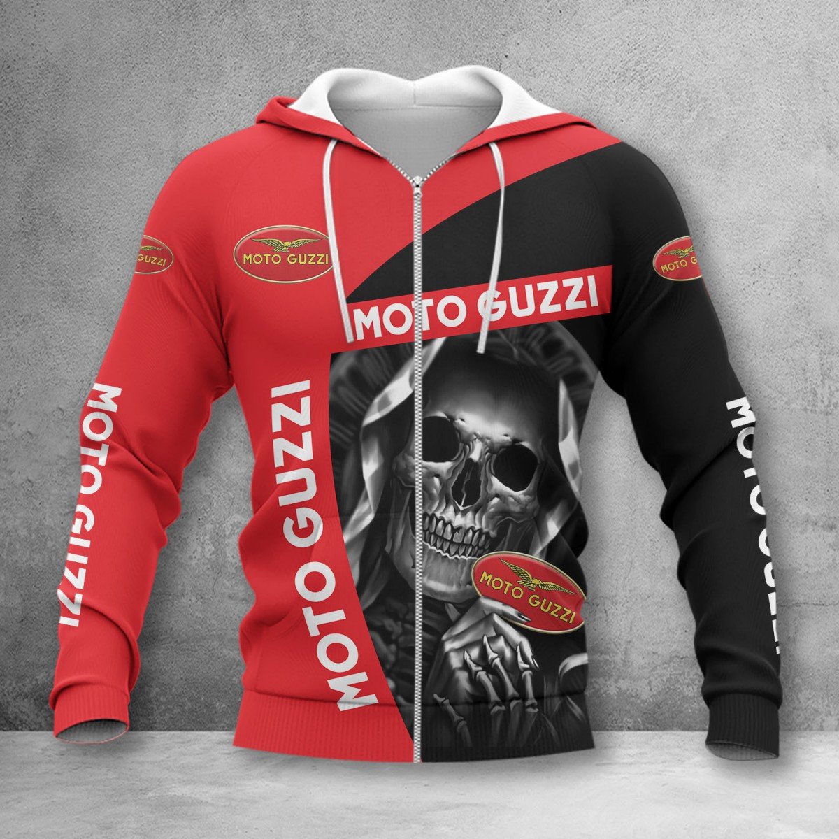 Moto Guzzi Zip Hoodie