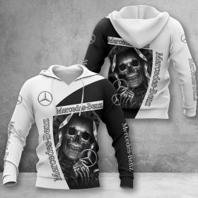 Mercedes-Benz White Hoodie