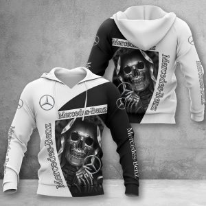 Mercedes-Benz White Hoodie