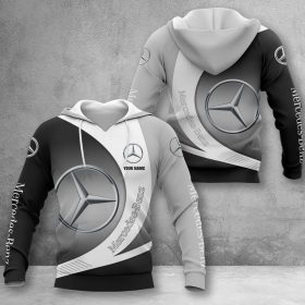 Mercedes-Benz White Hoodie