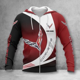 Chevrolet Corvette Zip Hoodie