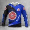 Yamaha Blue Zip Hoodie