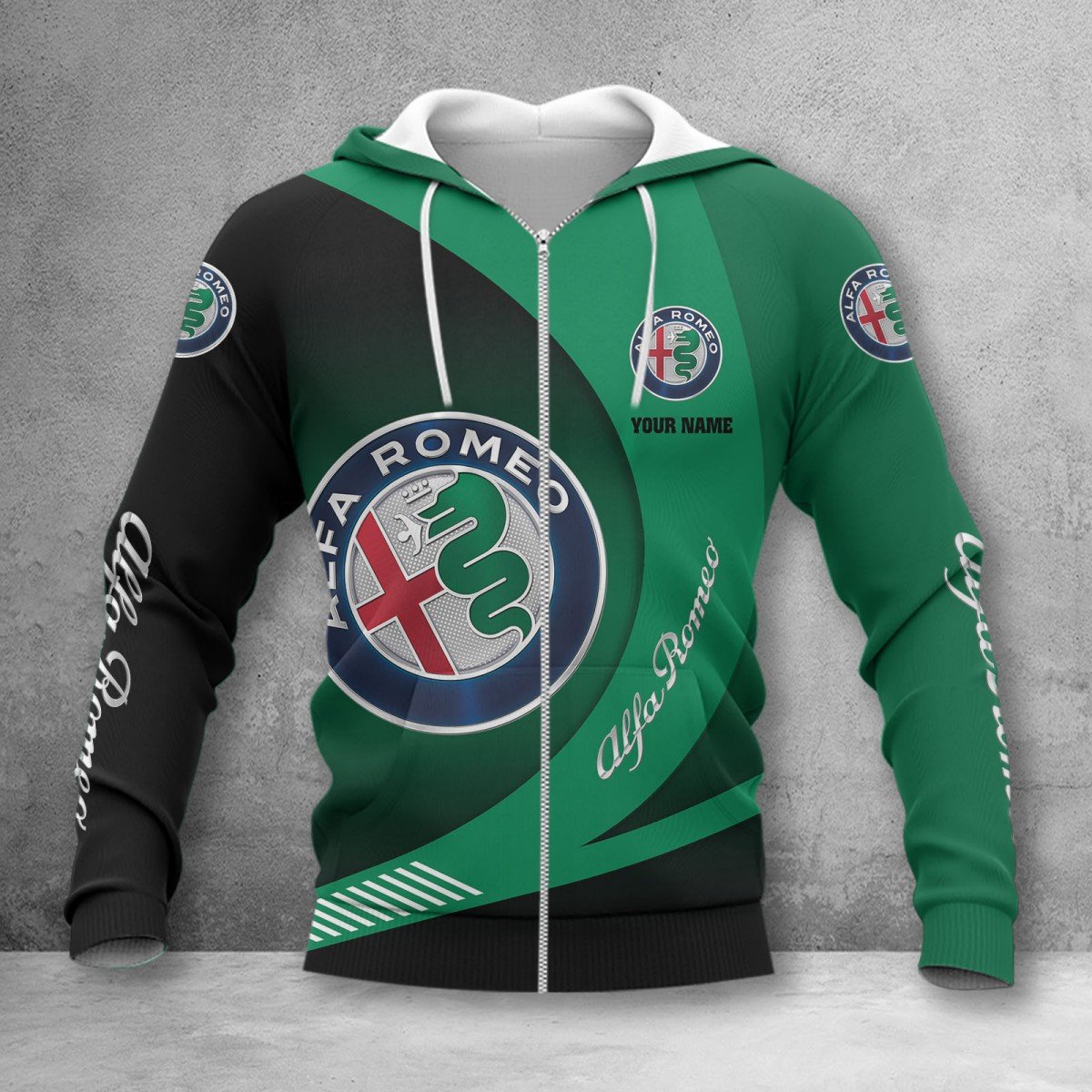 Alfa Romeo Zip Hoodie