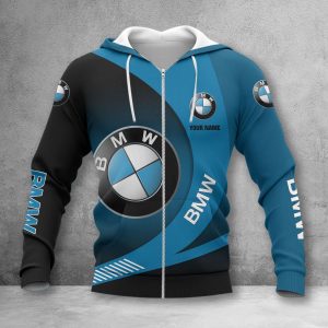 BMW Car Zip Hoodie