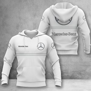 Mercedes-Benz White Hoodie
