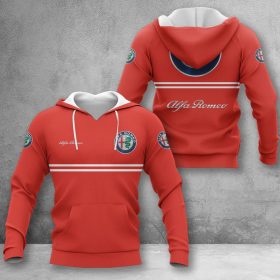 Alfa Romeo Red Hoodie
