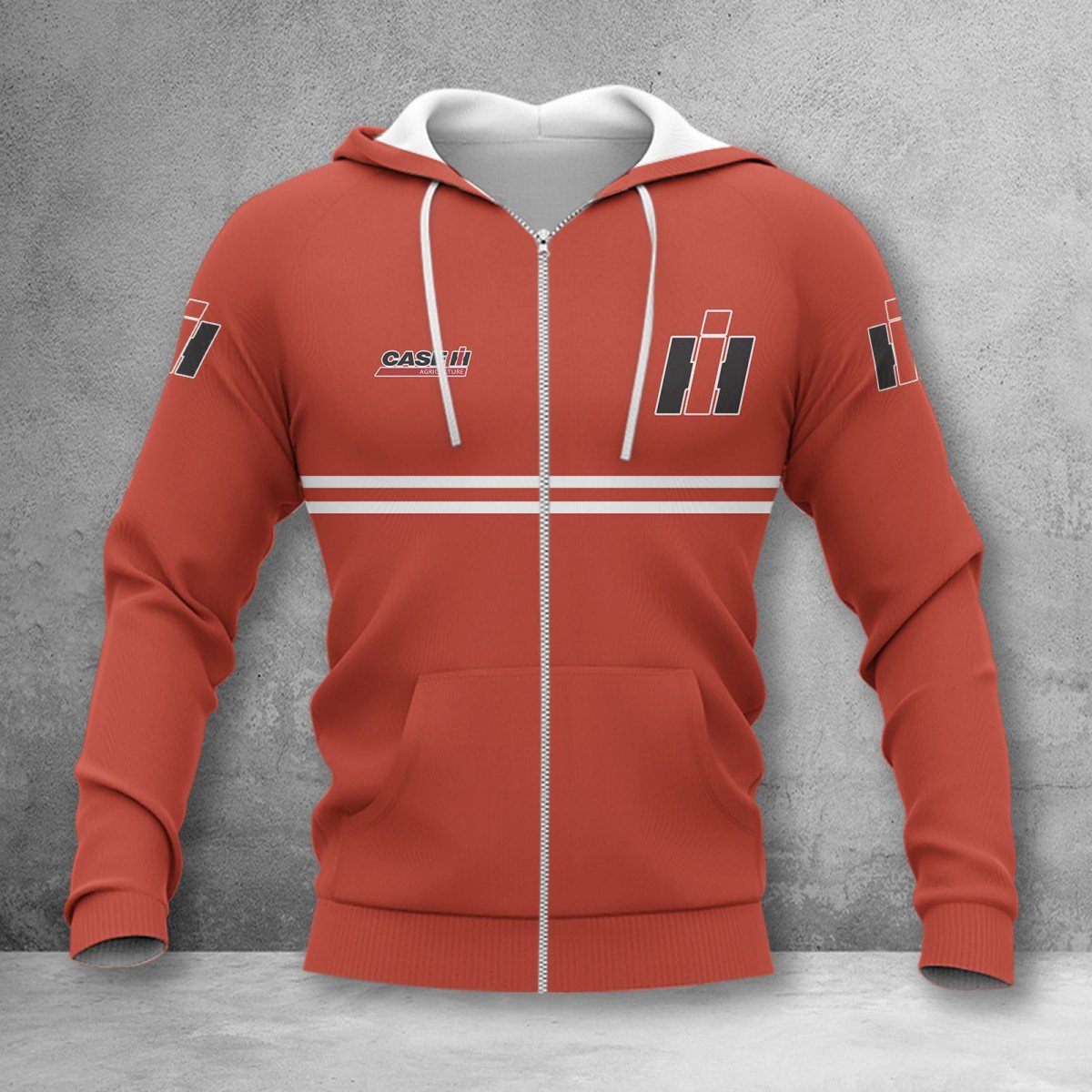 Case IH Zip Hoodie