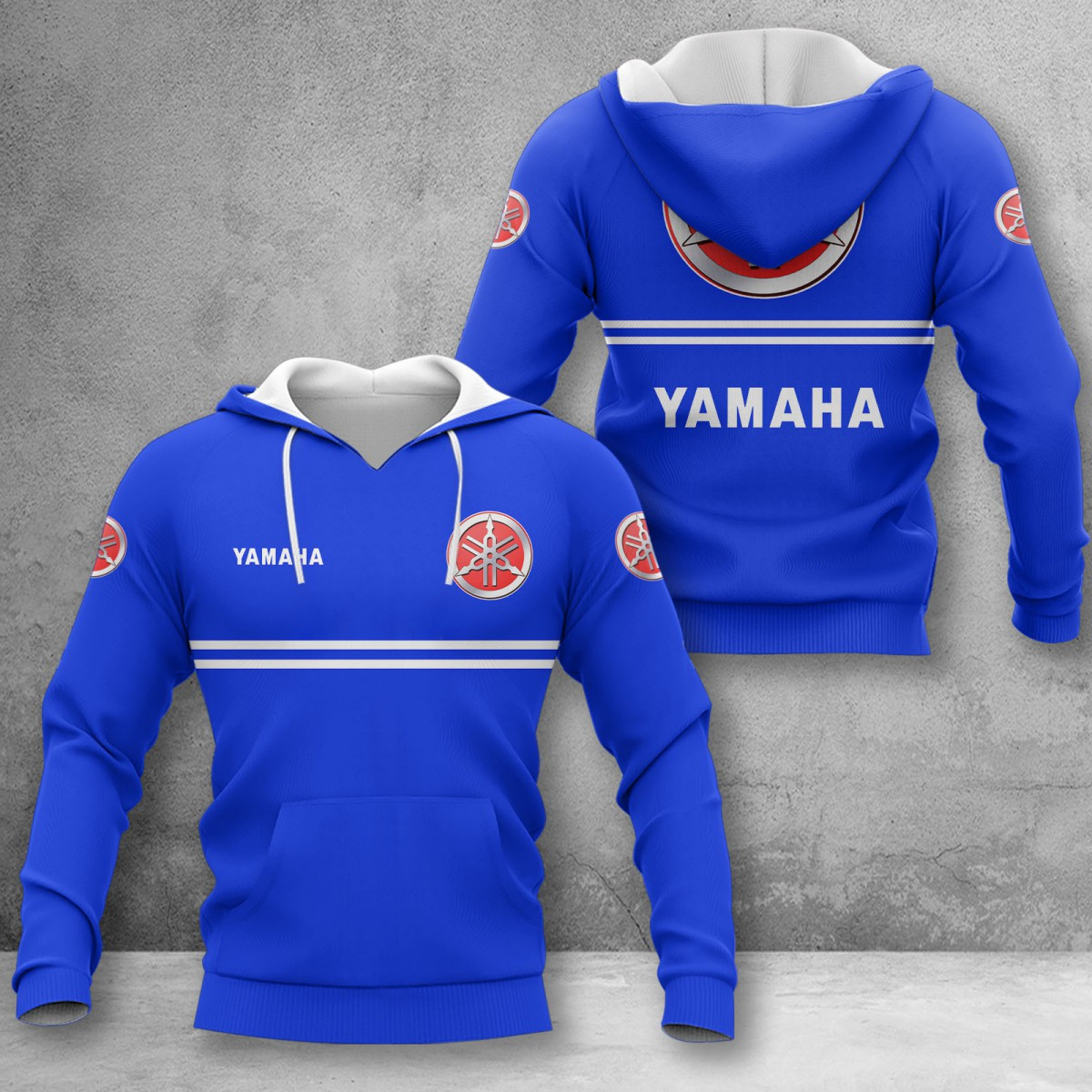 Yamaha Blue Hoodie