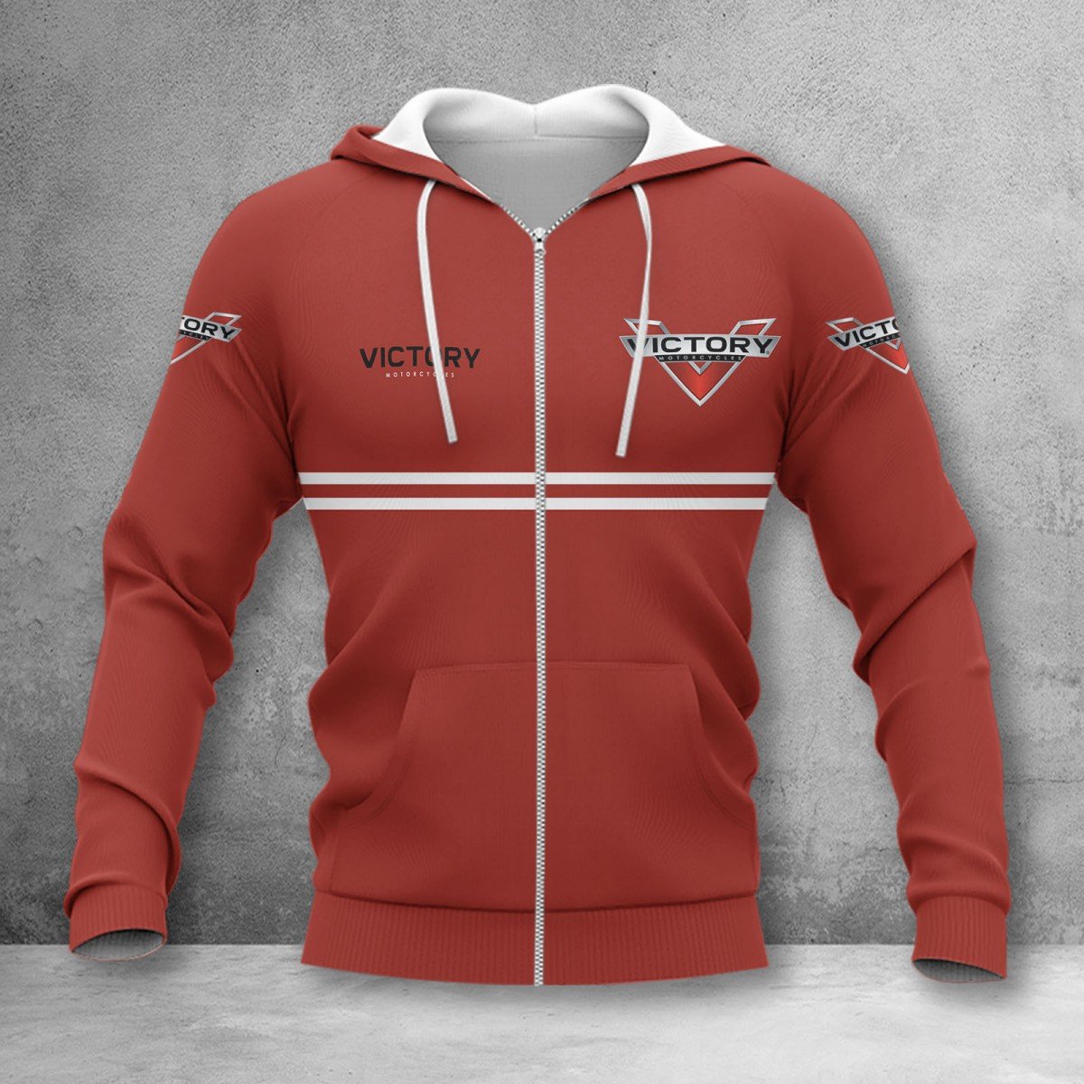 Victory Motorcycles Zip Hoodie
