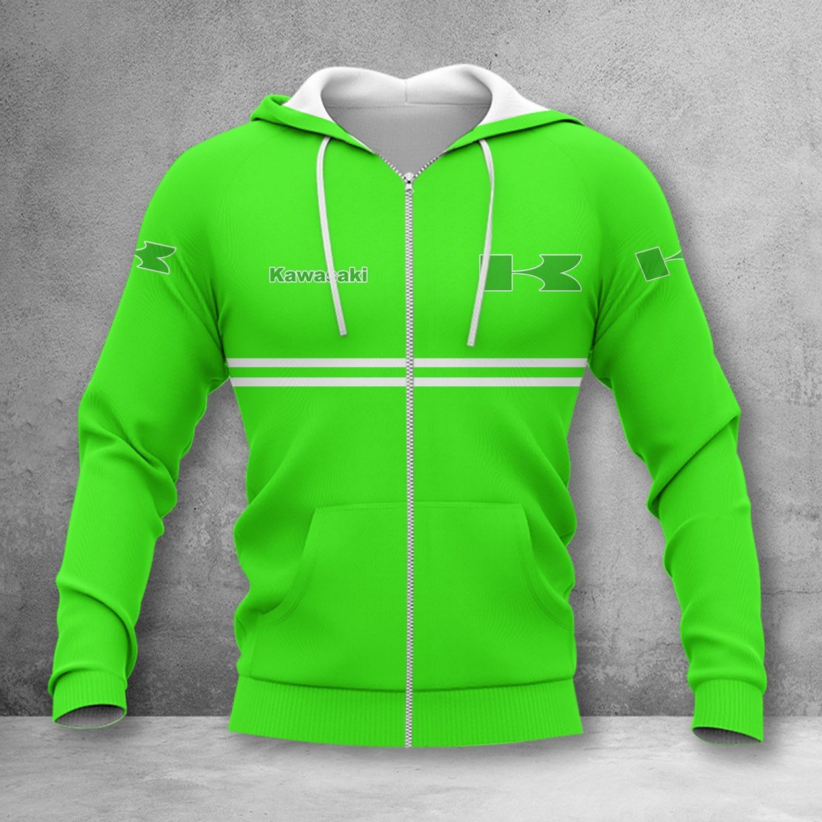 Kawasaki Zip Hoodie